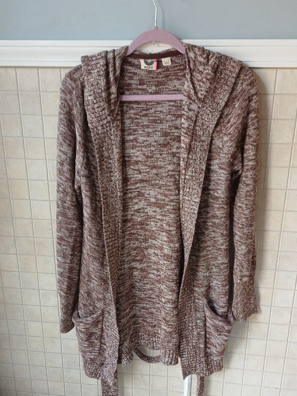 Roxy Hooded Long Sweater